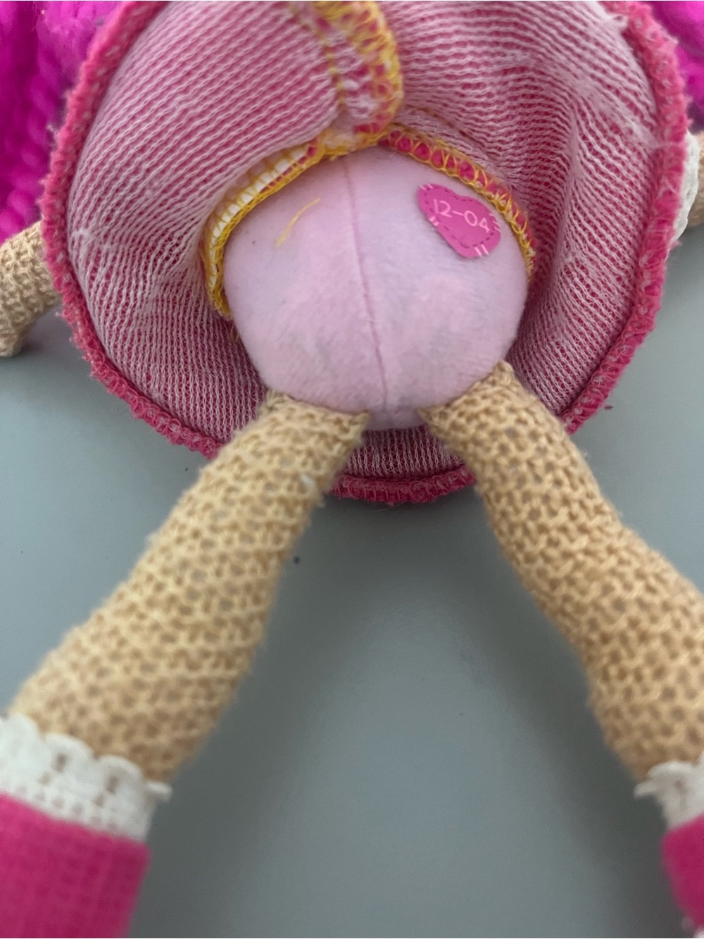 Lalaloopsy Crumbs Sugar Cookie Crochet Soft Doll Plush - Picture 6 of 6